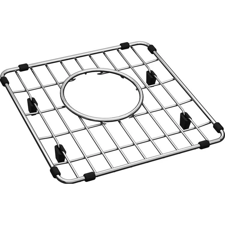 Sink Grid Bottom Grid 14 x 14 Inch Polished Stainless Steel for Fits Bowl Size 16x16 Inch