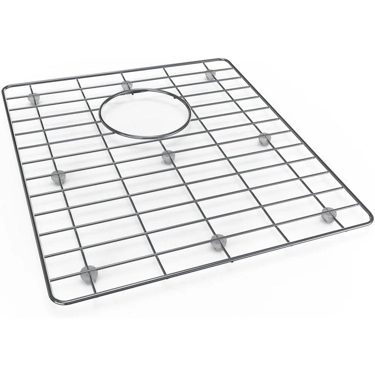 Sink Grid Bottom Grid 13 x 15 Inch Polished Stainless Steel for Fits Bowl Size 14x16 Inch