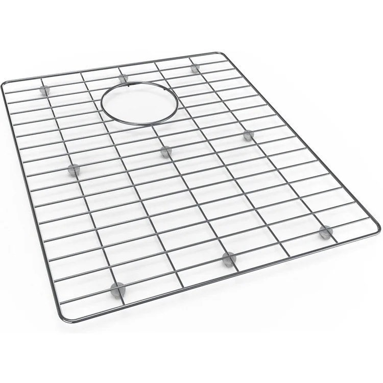 Sink Grid Bottom Grid 15 x 18 Inch Polished Stainless Steel for Fits Bowl Size 16x19 Inch