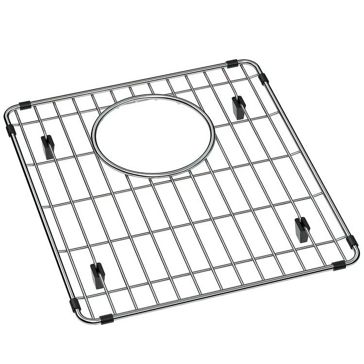 Sink Grid Bottom Grid 12 x 14 Inch Stainless Steel for Fits Bowl Size 15-1/8x16-3/4 Inch and 15-1/4x16-1/8 Inch Bowls with Rear Center Drain Opening