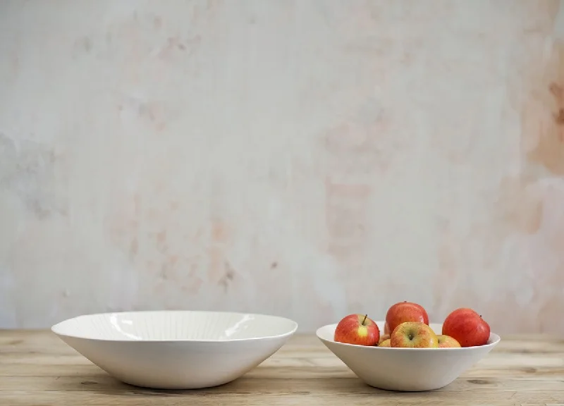 Iba Ceramic Serving Bowl Grey