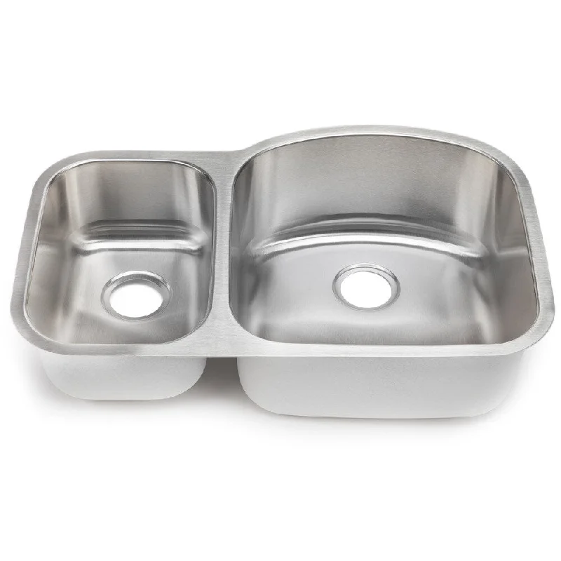 Blanco Stellar 18-gauge Steel 1.6 Reverse Double Bowl Kitchen Sink