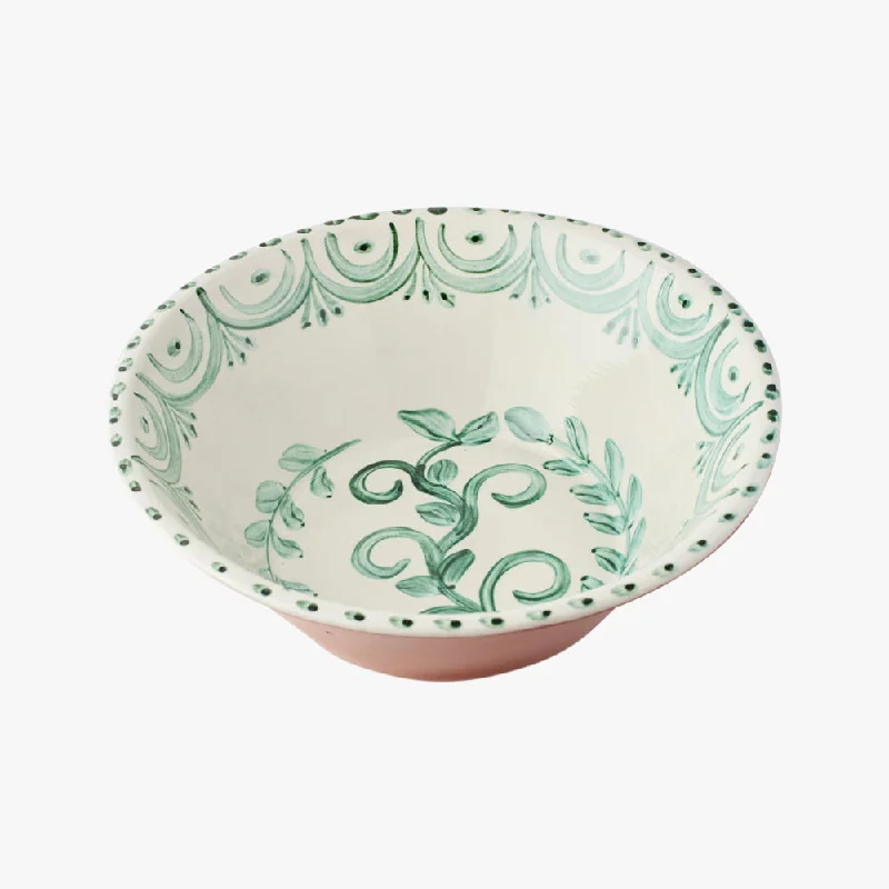 Casa Nuno Large Green Bowl