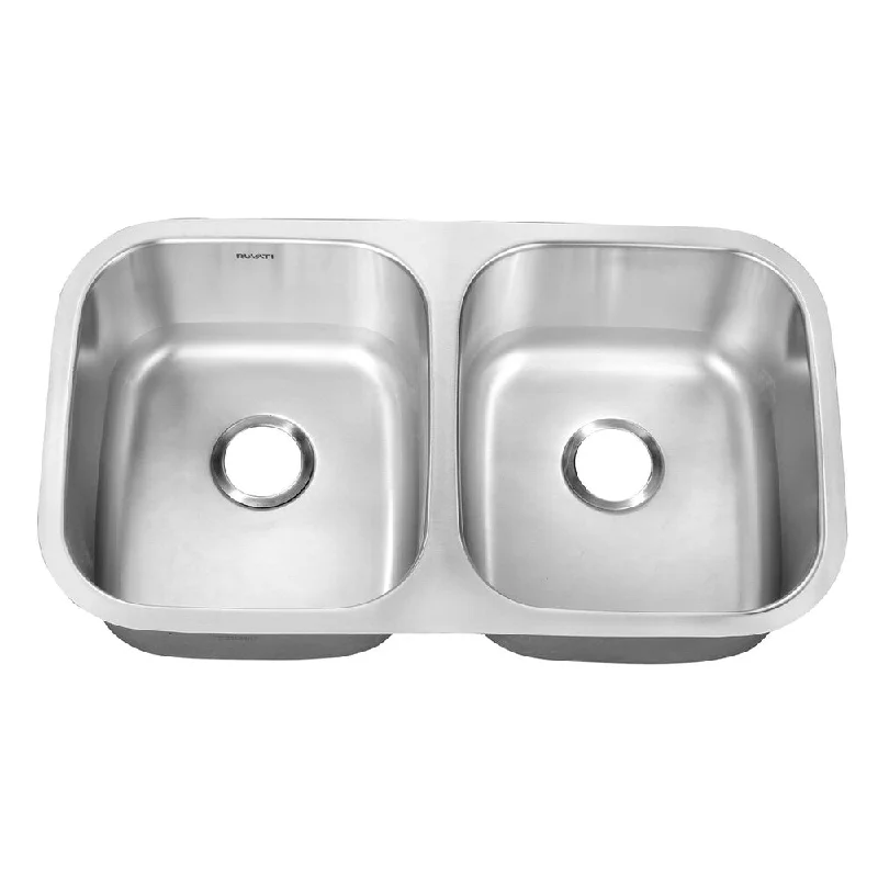 Ruvati 33-inch Undermount Double Bowl Kitchen Sink