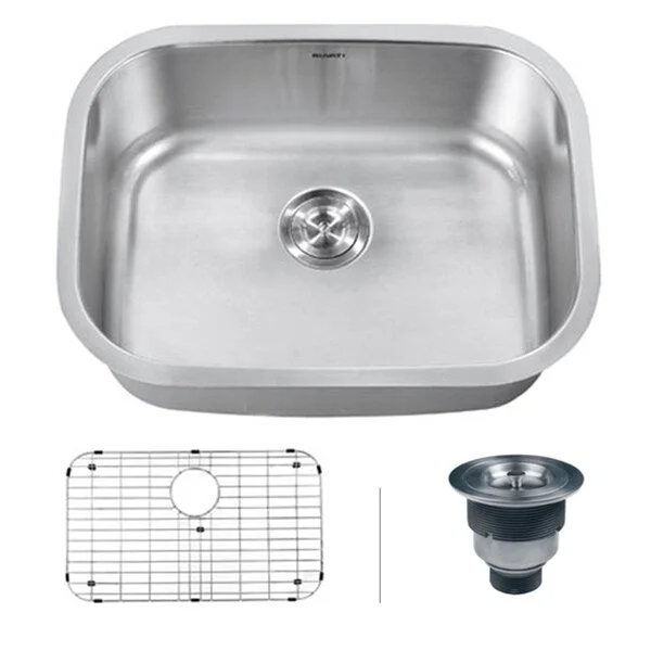 Ruvati Undermount 16 Gauge Single Bowl Kitchen Sink