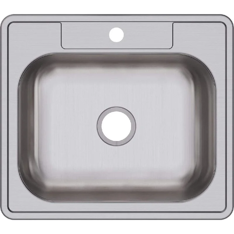 Single Bowl Drop-in Stainless Steel Sink