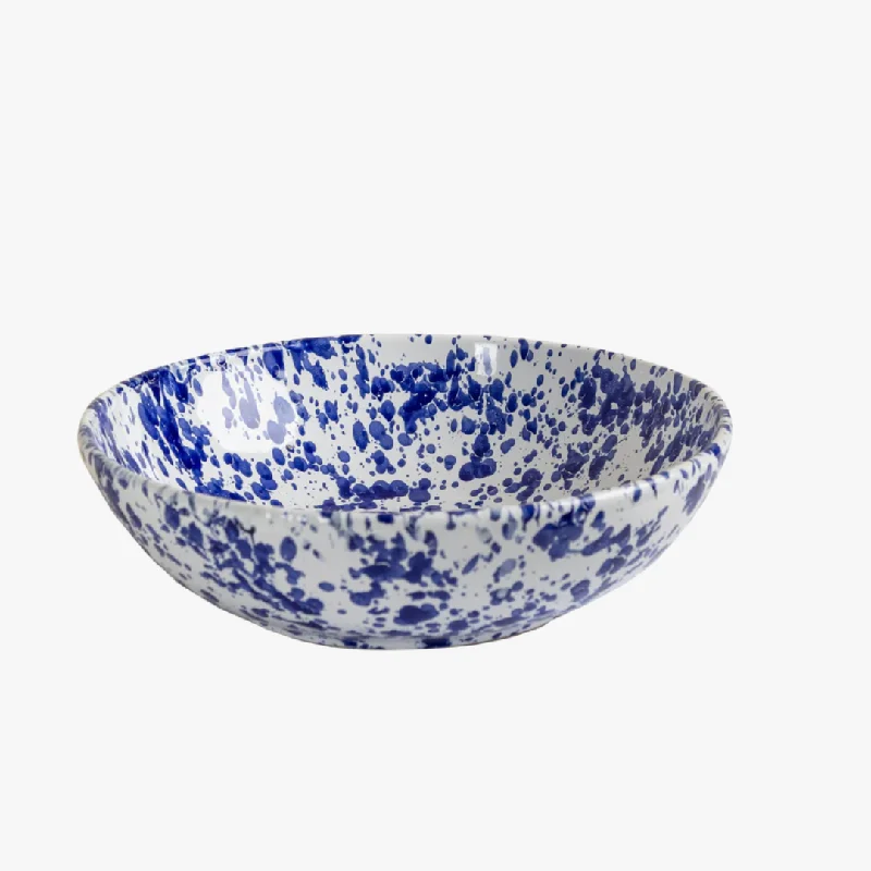 Taverna Cobalt Speckled Serving Bowl