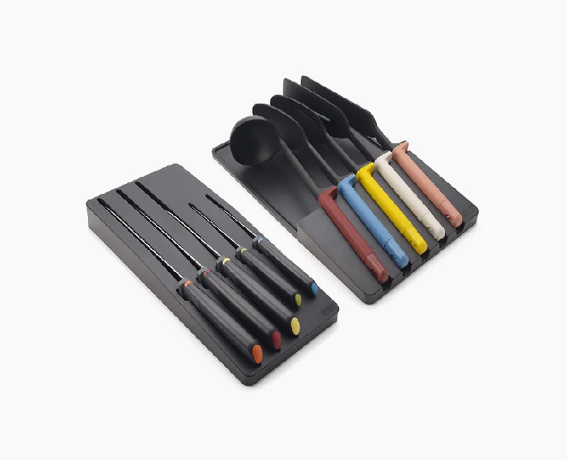 10-piece Multicolour In-drawer Knife & Utensil Set