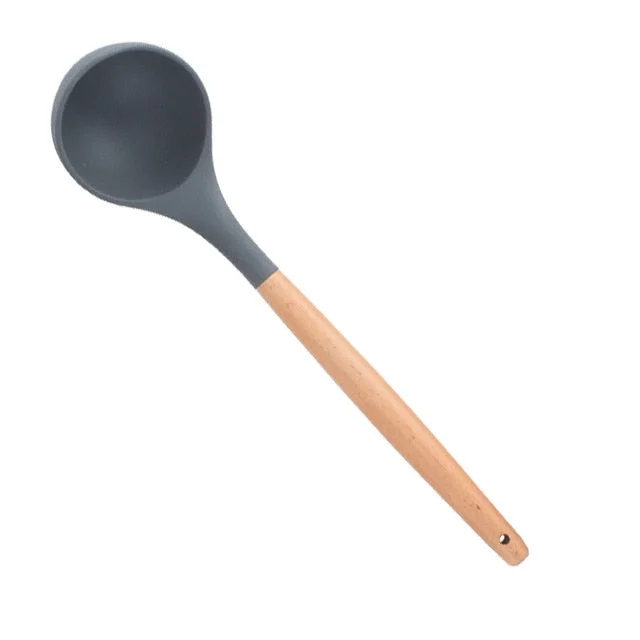 Soup Spoon Black