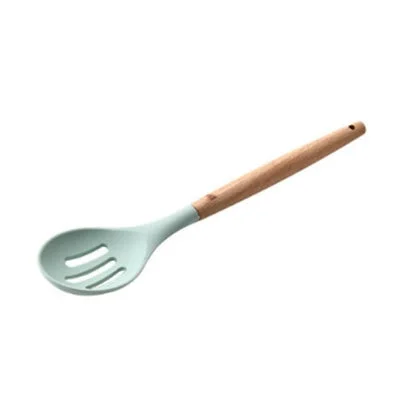 Slotted Spoon Green