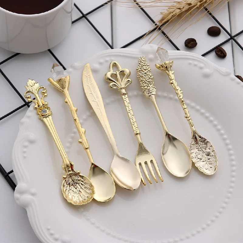 6pcs Vintage Spoons and Forks