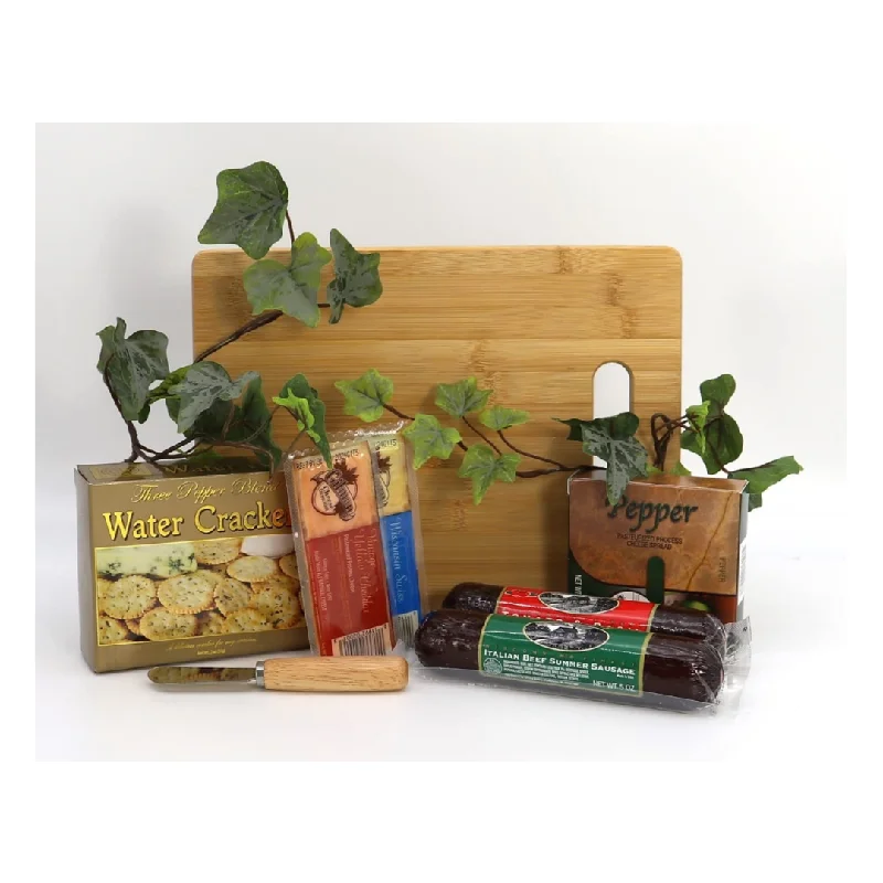 8-Piece Gift Basket Village Board Of Directors Cutting Board Gift Set