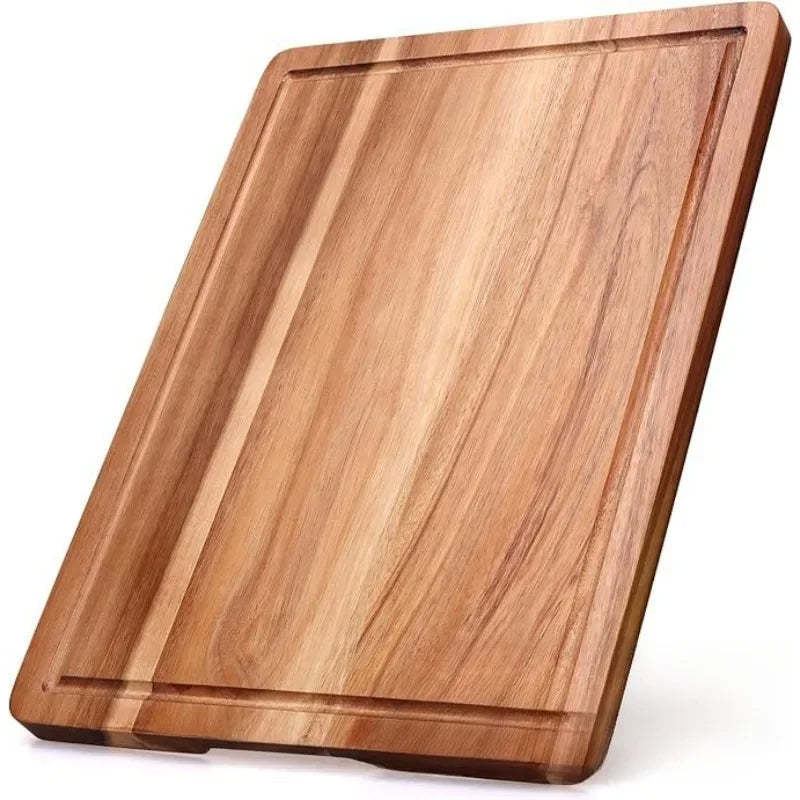 Acacia Wood Cutting Board Meat Cutting Board With Handle Chopping Board