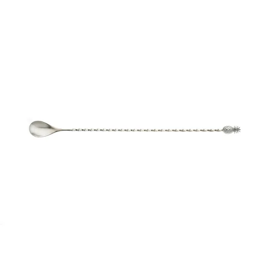 Barfly 12" Classic Pineapple Bar Spoon, Stainless Steel