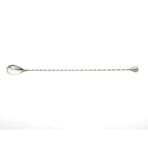 Barfly 13" Classic Skull Bar Spoon, Stainless Steel