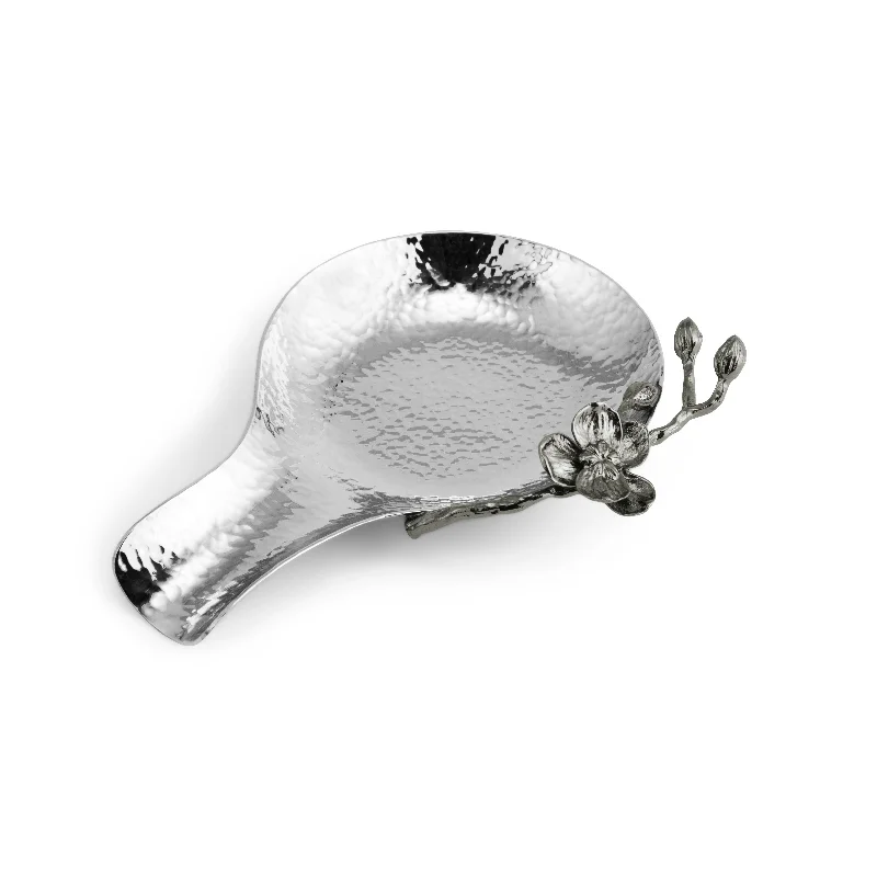 Black Orchid Spoon Rest