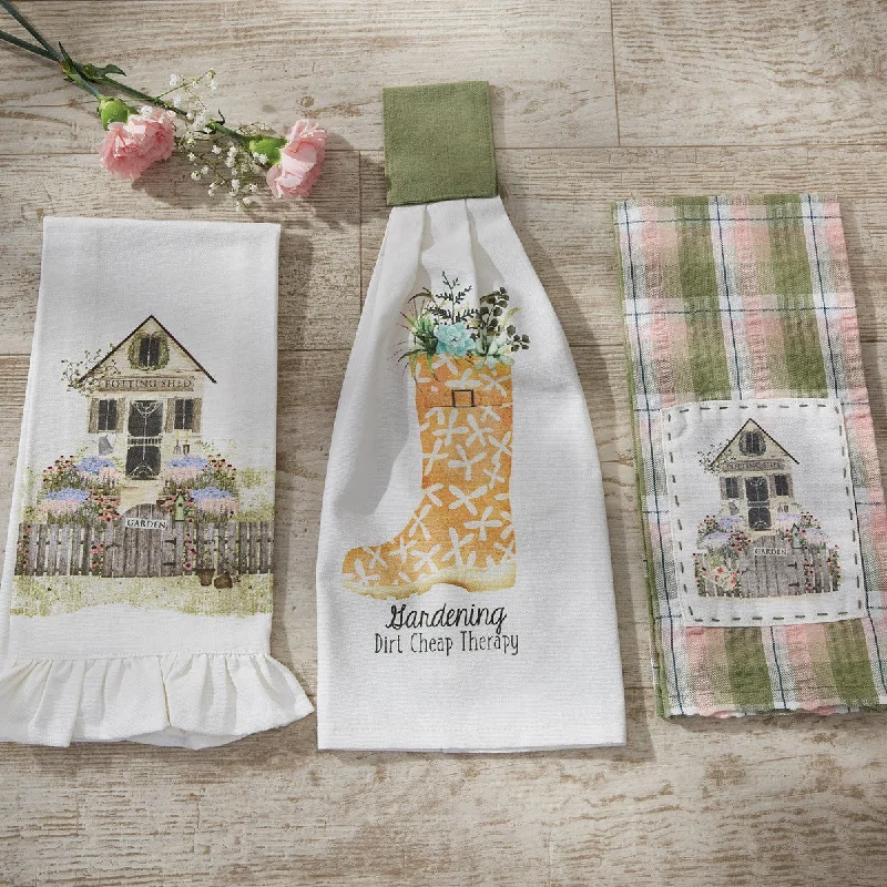 Butterfly Garden Decorative Dishtowel Set of 6  Park Designs