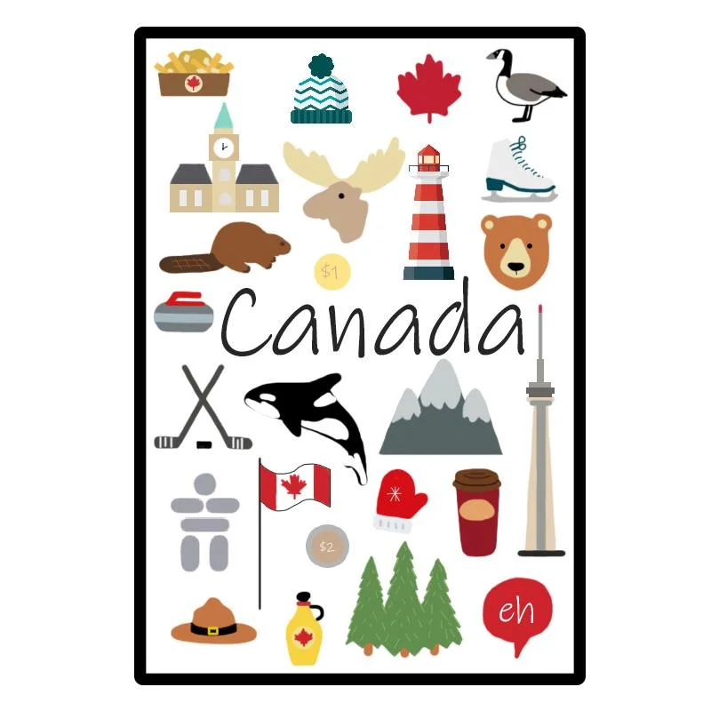 Canada Tea Towels