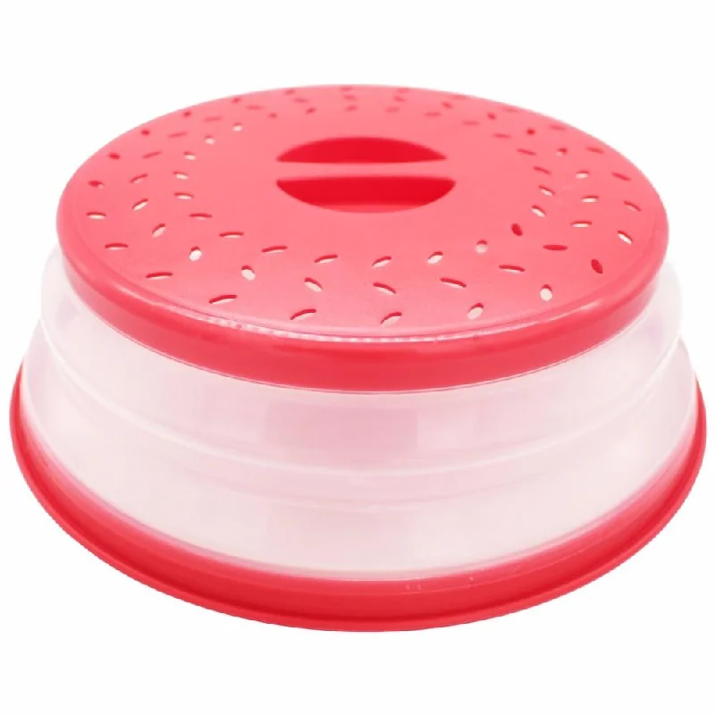 Collapsible Microwave Plate Cover Lid