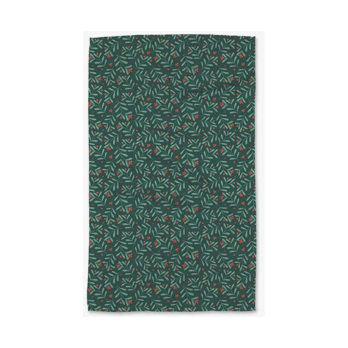 Merry Berry Cherry Geometry Tea Towel