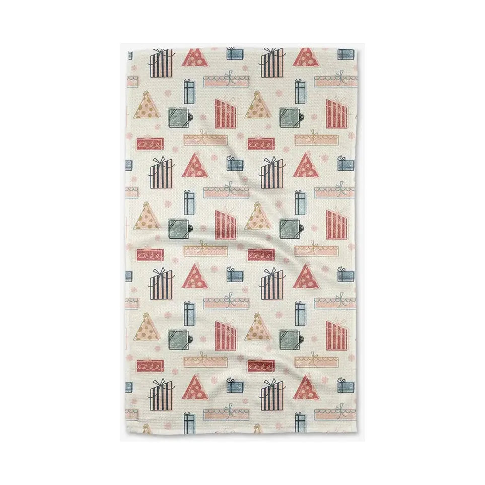 Gifts For You and Me Geometry Tea Towel