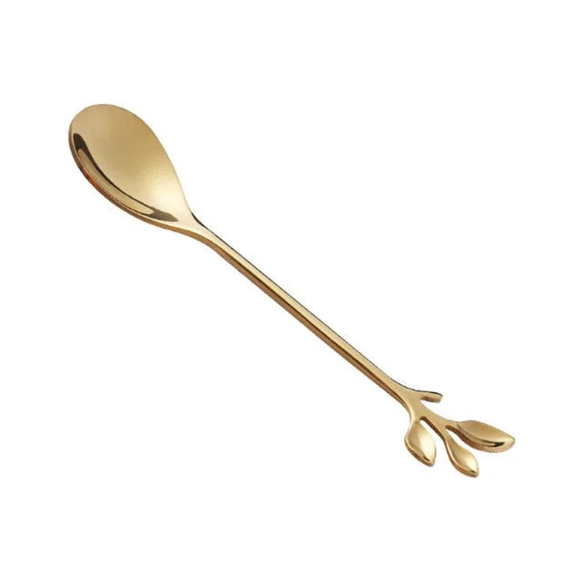 Gold spoon