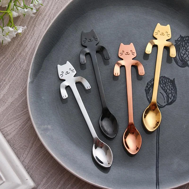 Cute Cat Shaped Spoon