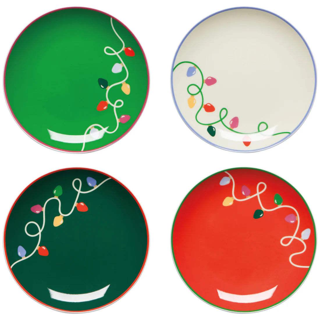 Danica - Holiday Glow Appetizer Plate