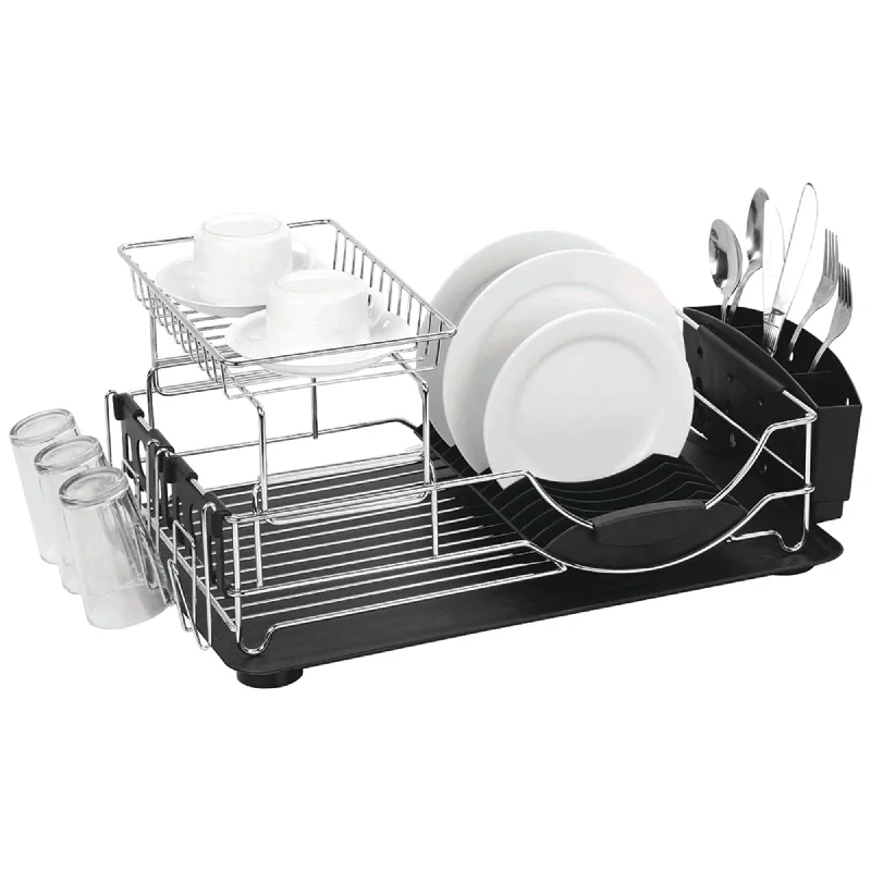 2-Tier Deluxe Dish Drainer