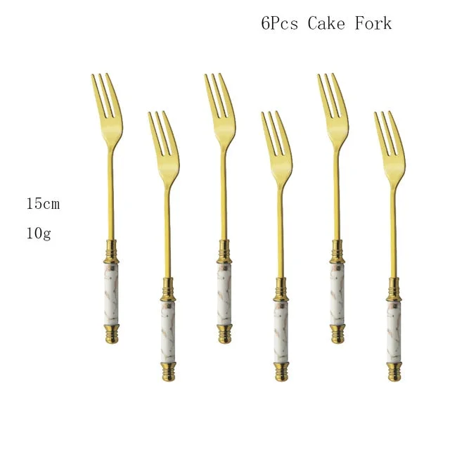 6Pcs Cake Fork