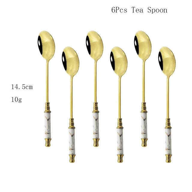 6Pcs Teaspoon