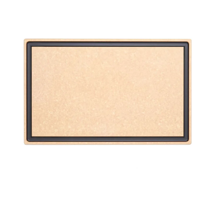 Epicurean Chef Series 23" x 14.5" Cutting Board  with Juice Groove, Natural/Slate