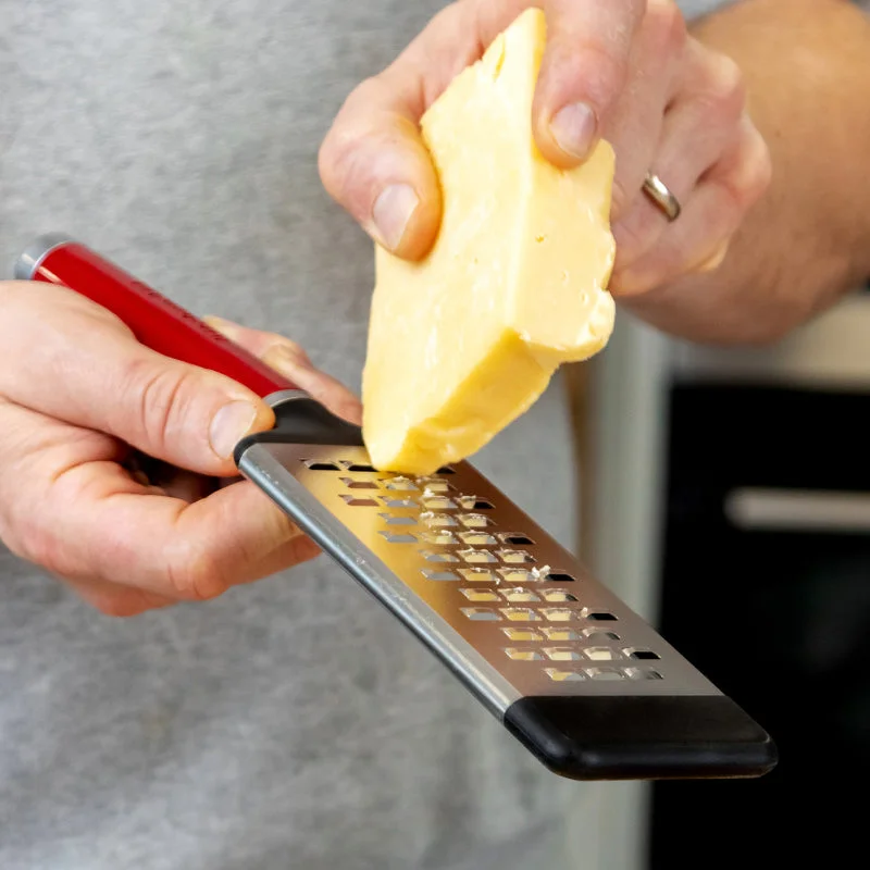 KitchenAid Etched Two-Way Medium Cheese Grater | 12 x 3 x 1 inches