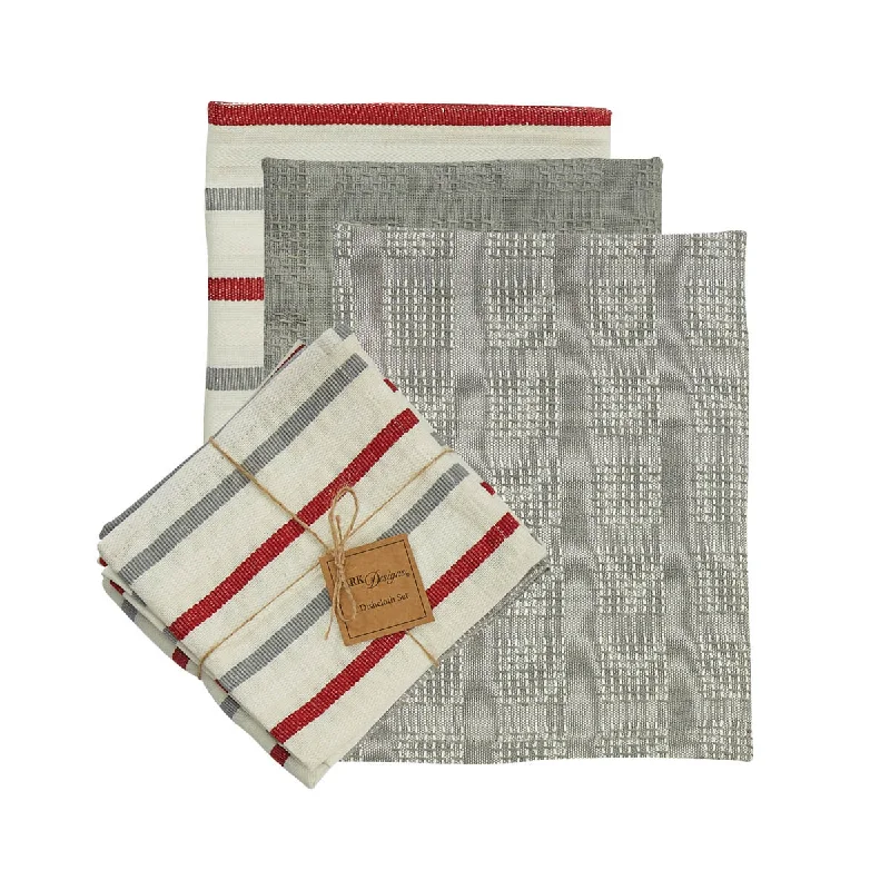 Farm Yard 3 Dishtowels 1 Dishcloth Set Park Designs