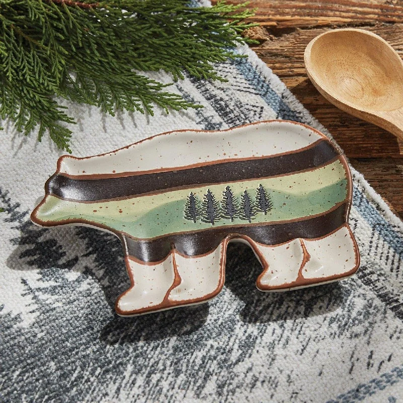 Forest Bluff Bear Spoon Rest