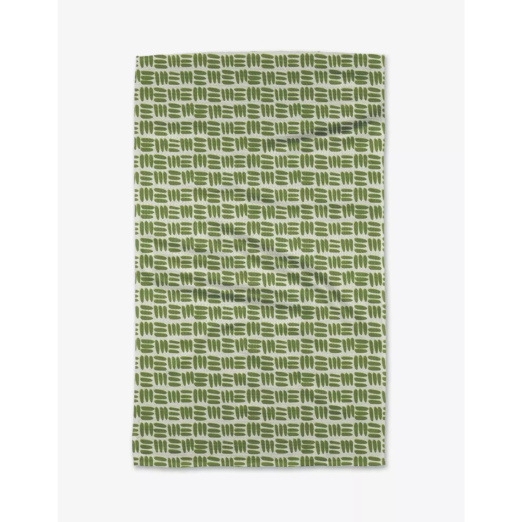 Grass Hatch Geometry Tea Towel