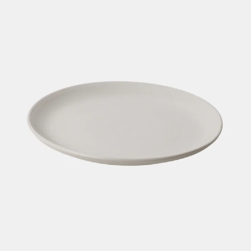 Handmade Ceramic Dinner Plate 25.5cm - Cream