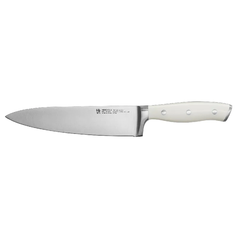 Henckels Forged Accent 8-inch Chef's Knife - White Handle