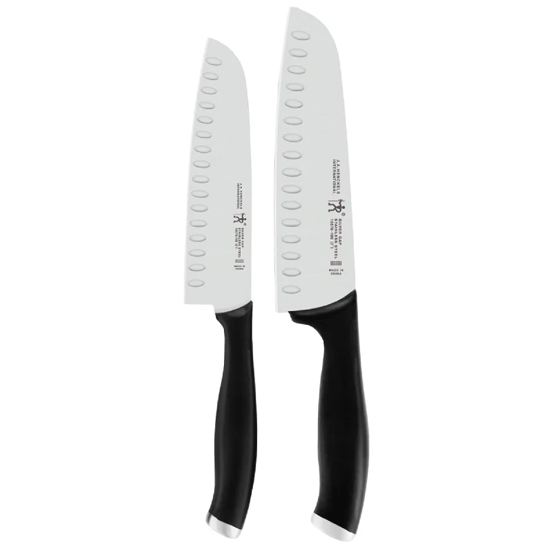 Henckels Silvercap 2-pc Asian Knife Set