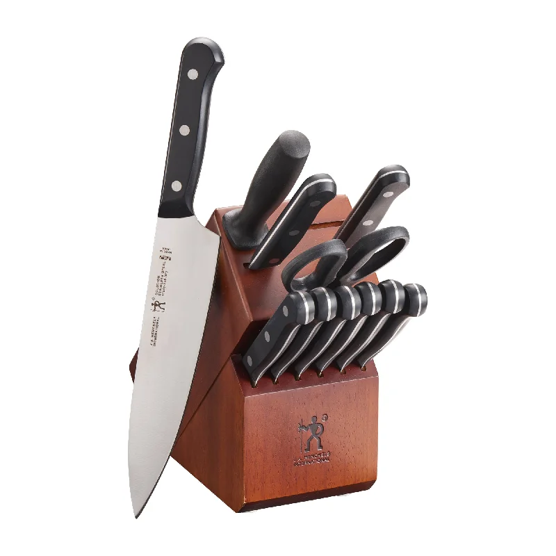 HENCKELS Solution 12-pc Knife Block Set