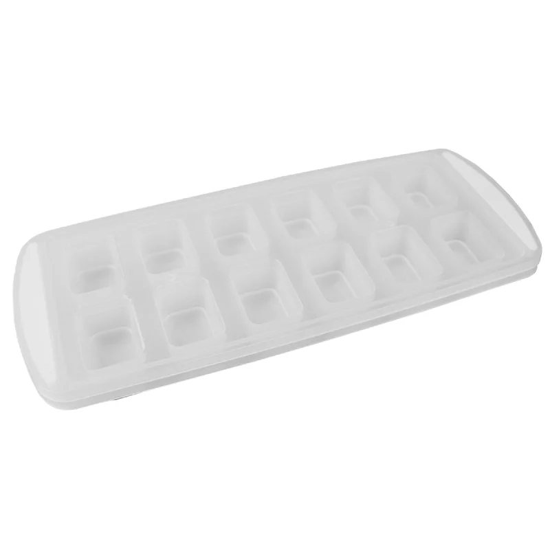 Pop-Out 12 Compartment Rectangle Plastic Ice Cube Tray