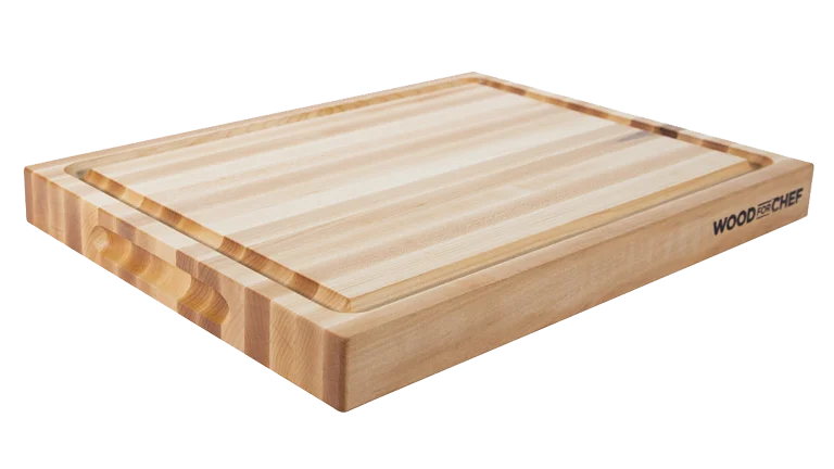 JMN Maple Cutting Board with Juice Groove - 16" x 12" X 1.5"