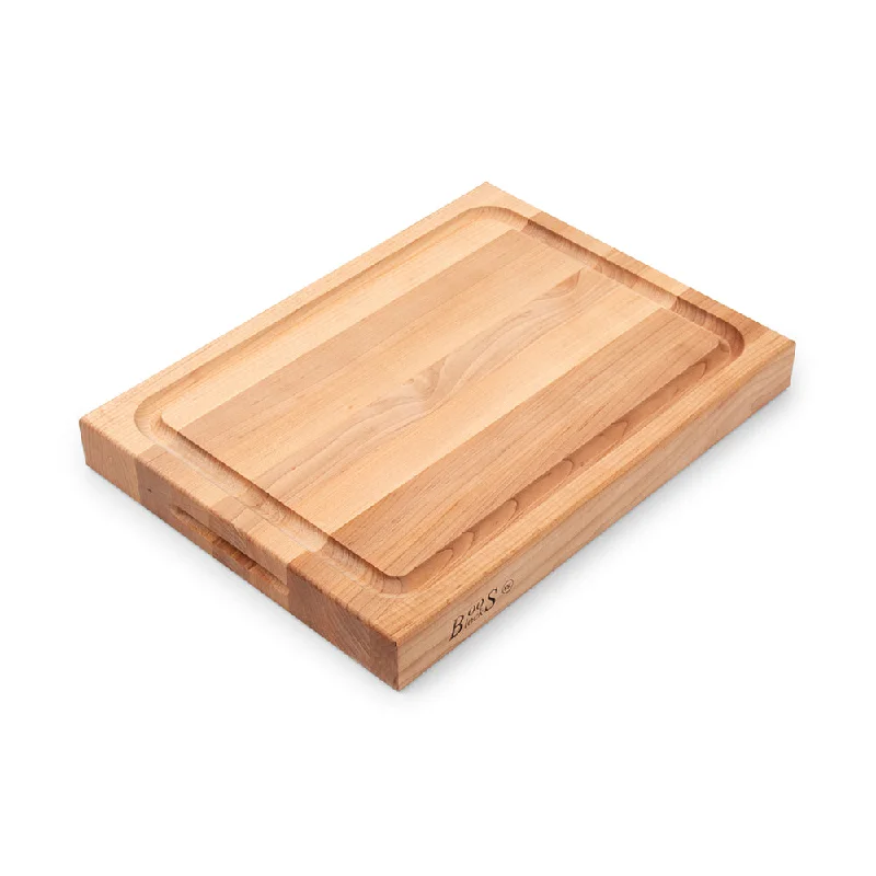 John Boos RA02-GRV Maple Barbecue Grooved Reversible Cutting Board 20" x 15" x 2.25"