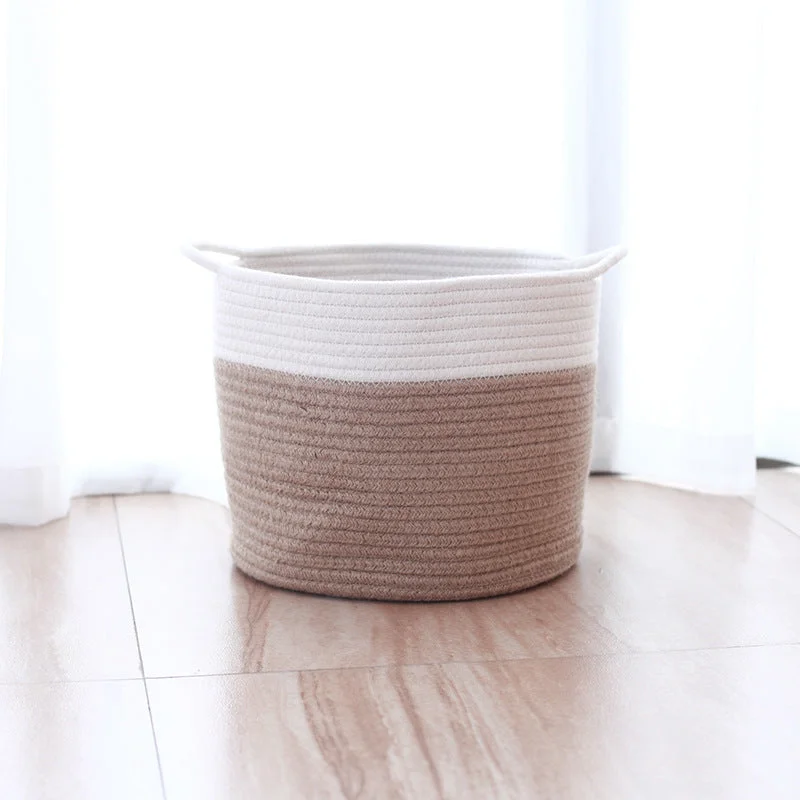 ordinary jute storage basket