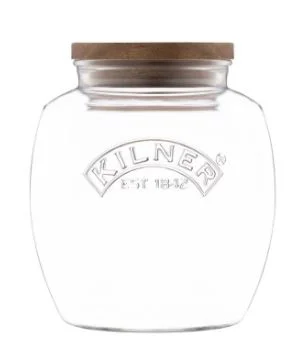 Kilner Universal Jar With Wooden Lid 2l