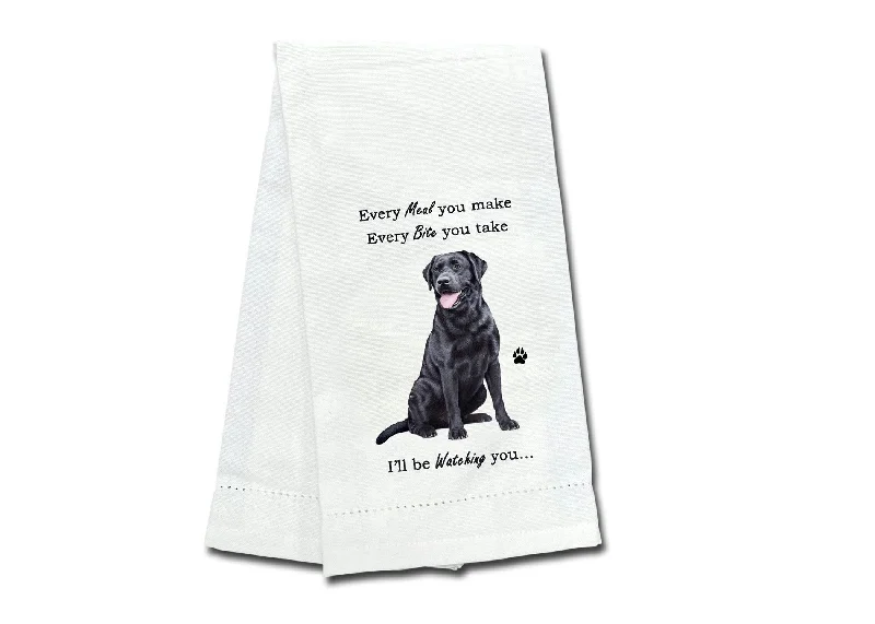 Kitchen Towel - Black Labrador Dog - 711-21