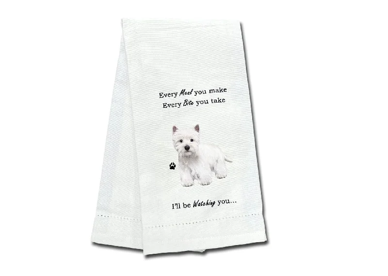 Kitchen Towel - Westie Dog - 711-45