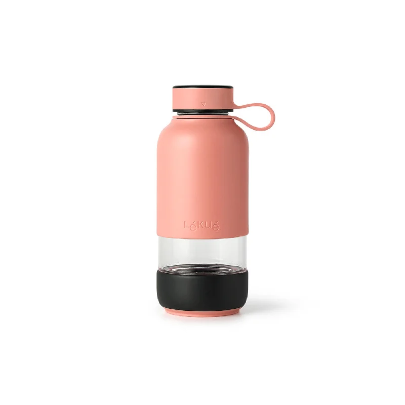 Lekue Bottle To Go Reusable Water Bottle, 20 ounce