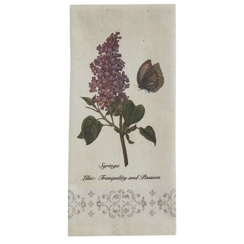 Lilac Printed Dishtowels - Set of 2 Park Designs