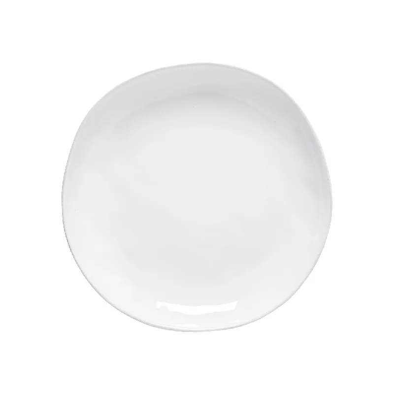 Livia White Dinner Plate